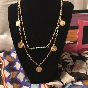 $4/20 🔥 Beautiful gold and turquoise statement